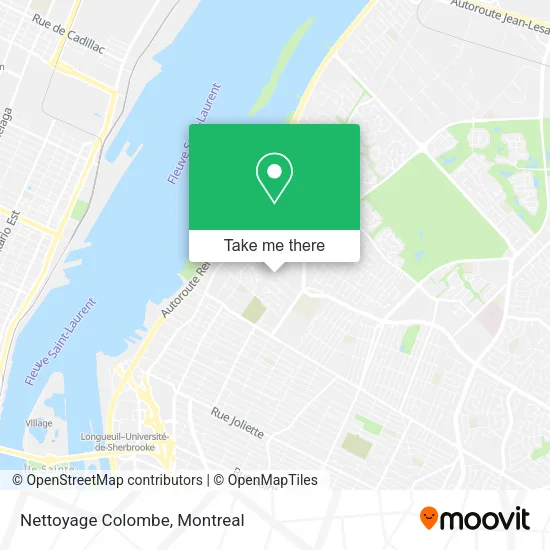 Nettoyage Colombe map