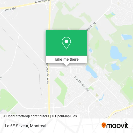 Le 6E Saveur map