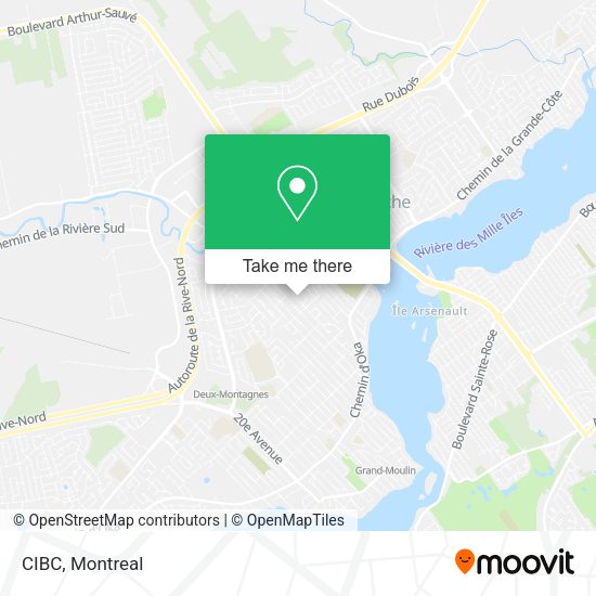 CIBC map