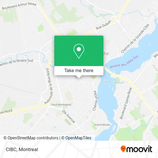 CIBC map