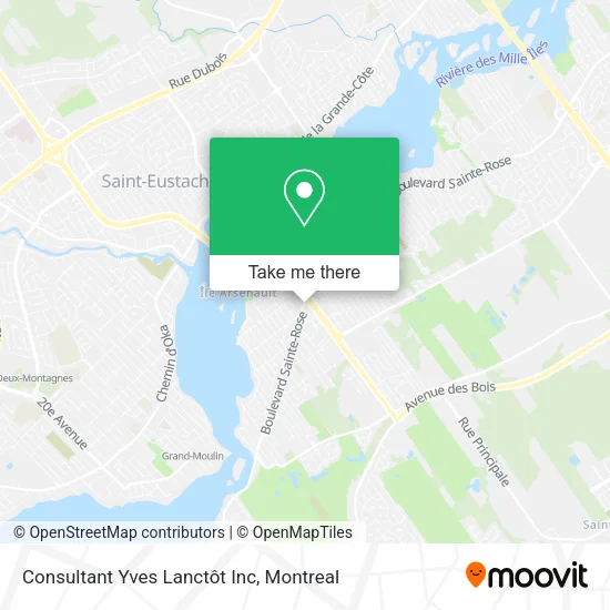Consultant Yves Lanctôt Inc map