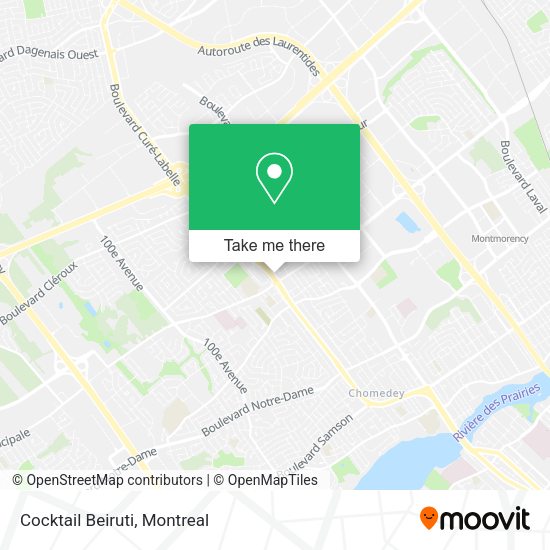 Cocktail Beiruti map