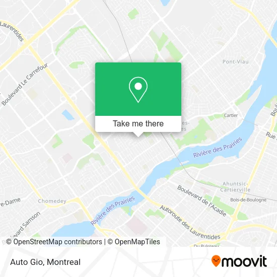 Auto Gio map