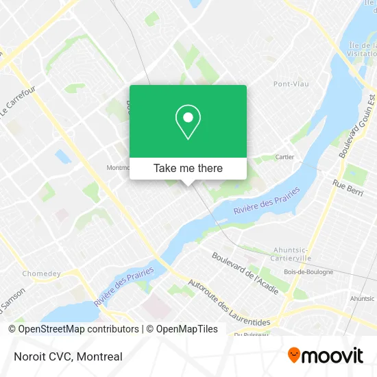 Noroit CVC map