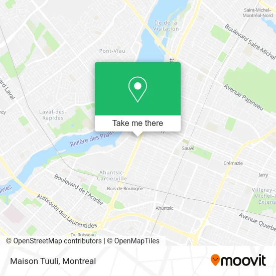 Maison Tuuli map
