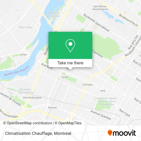 Climatisation Chauffage map