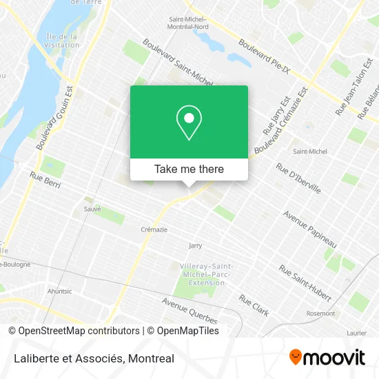 Laliberte et Associés map