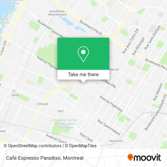 Café Expresso Paradiso map