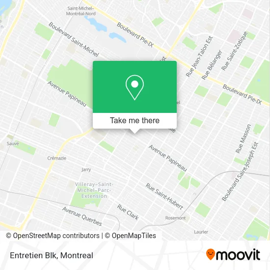 Entretien Blk map