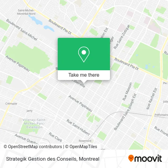 Strategik Gestion des Conseils map