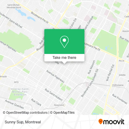 Sunny Sup map