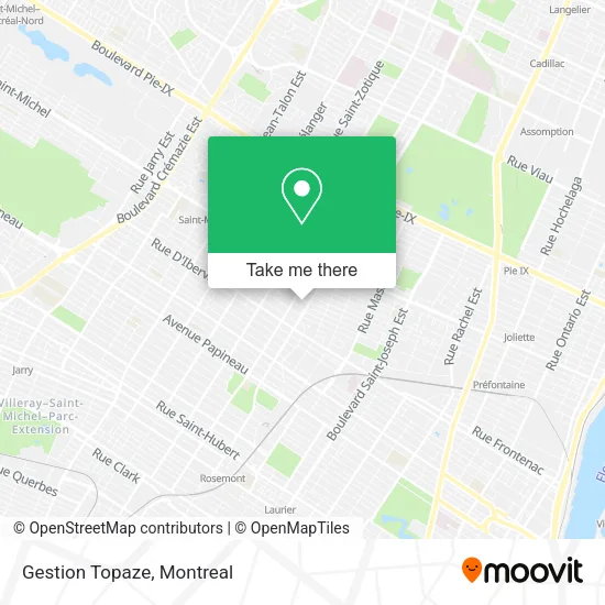 Gestion Topaze map
