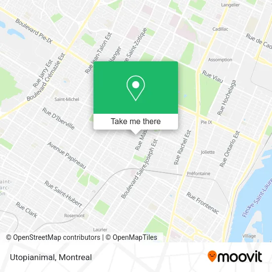 Utopianimal map