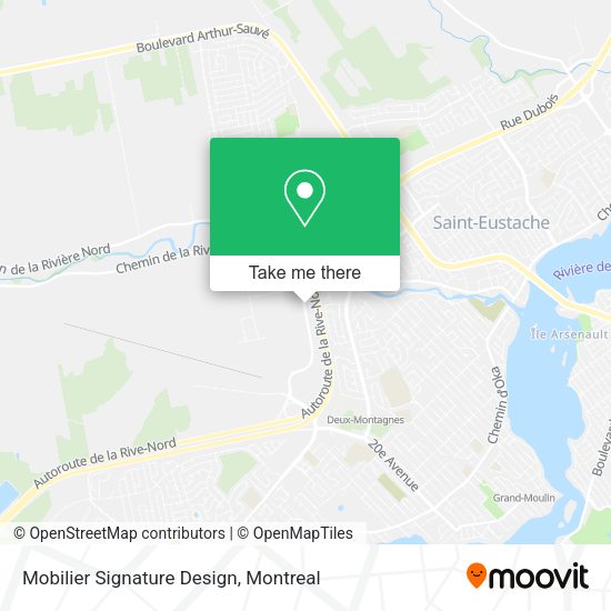 Mobilier Signature Design map