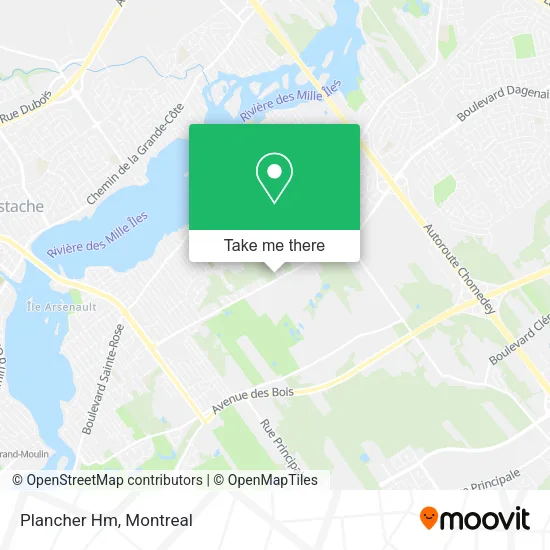 Plancher Hm map
