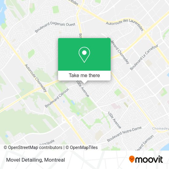Movel Detailing map