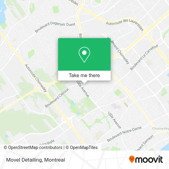Movel Detailing map