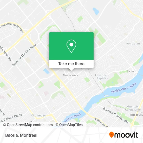 Baoria map