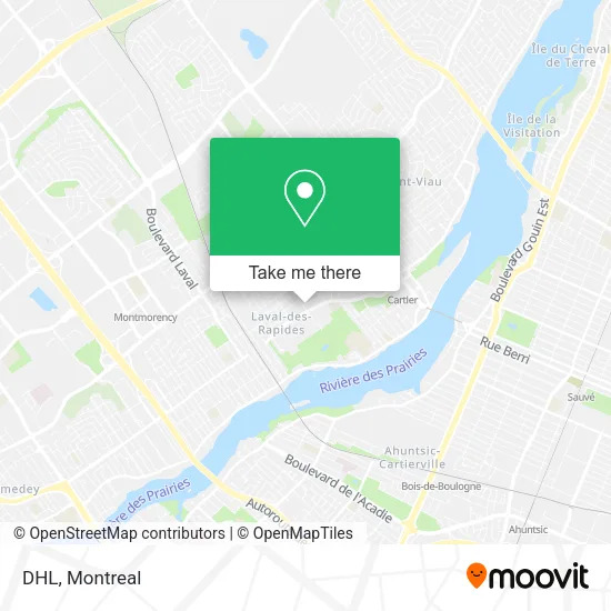 DHL map