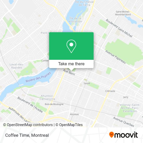 Coffee Time map