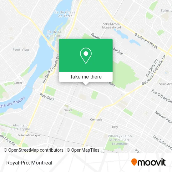 Royal-Pro map