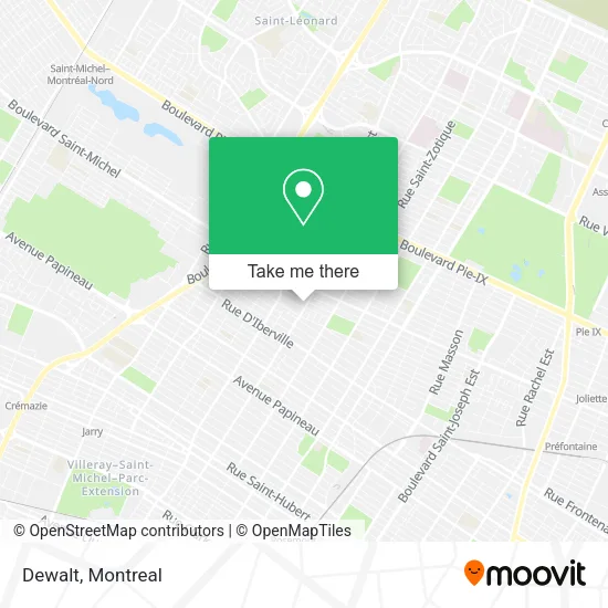 Dewalt map