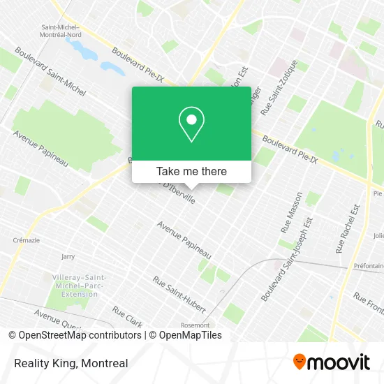 Reality King map