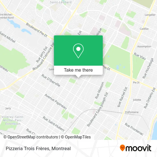 Pizzeria Trois Frères map