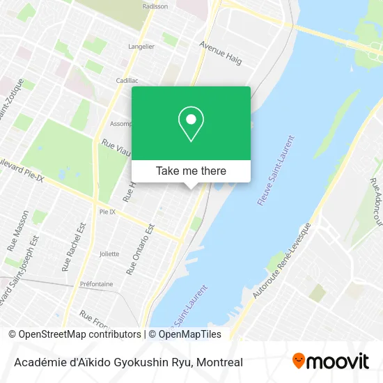 Académie d'Aïkido Gyokushin Ryu map