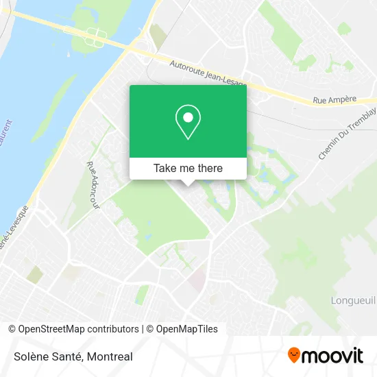 Solène Santé map