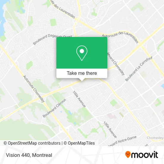 Vision 440 map