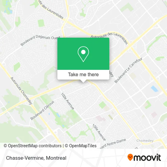 Chasse-Vermine map