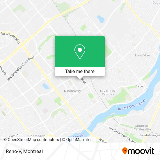 Reno-V map