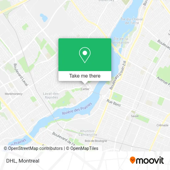 DHL map