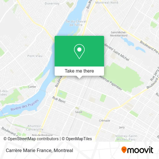 Carrère Marie France map