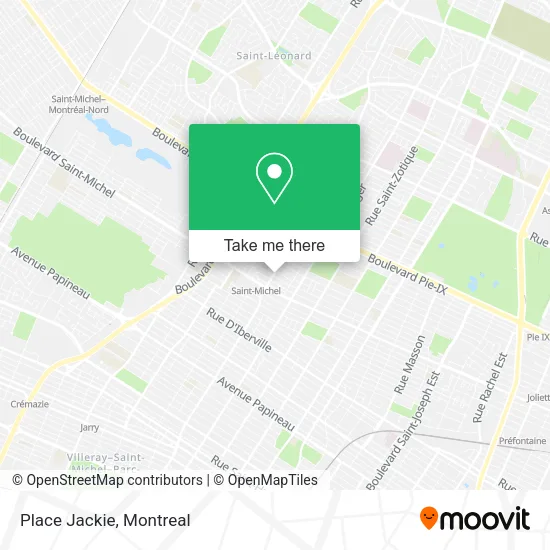 Place Jackie map