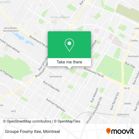 Groupe Foumy Itee map