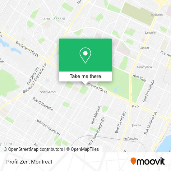 Profil Zen map