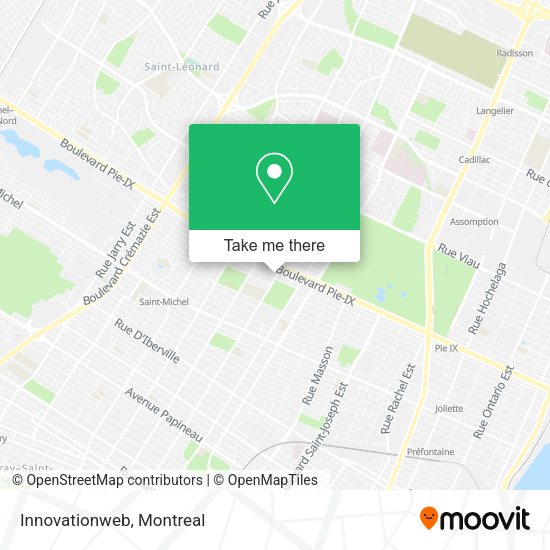 Innovationweb map