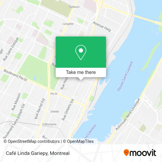 Café Linda Gariepy map
