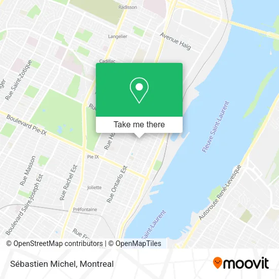 Sébastien Michel map