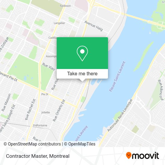 Contractor Master map