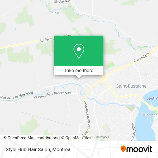 Style Hub Hair Salon map