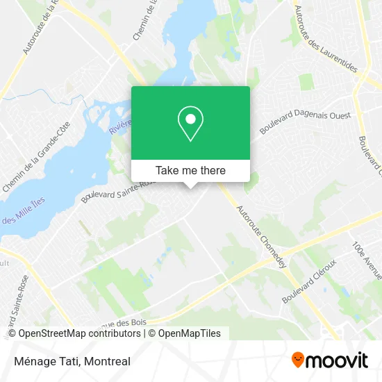 Ménage Tati map