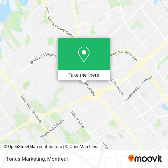 Tonus Marketing map