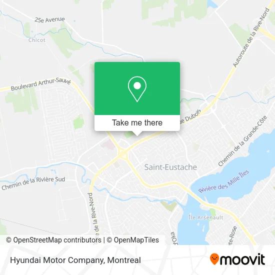 Hyundai Motor Company map