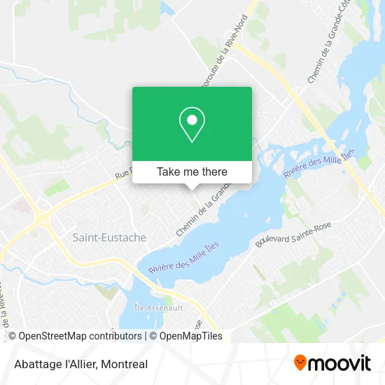 Abattage l'Allier map