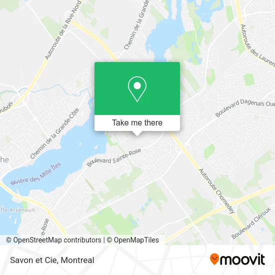 Savon et Cie map