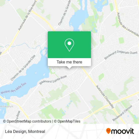 Léa Design map
