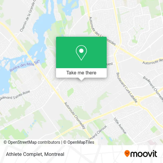 Athlete Complet map